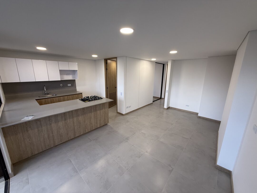 Estrena apto en San Antonio Pereira. 2 habitaciones + estudio y terraza + 2 parqueaderos. Arriendo.